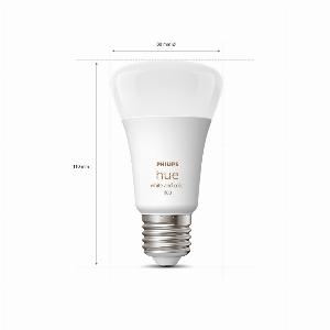 Philips Hue Starter Set mit Bridge Pro und 2 White and Color Ambiance E27 Lampen 2 White and Color Ambiance E27 Lampen
