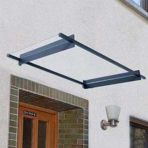 Palram  Canopia Door Canopy Nancy 1500 Grey Clear