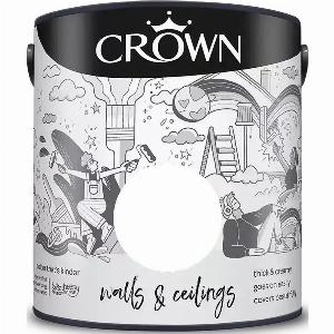 Crown Walls and Ceilings Matt Emulsion Paint Soft Touch 40ml Sample