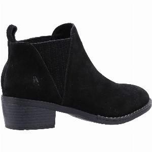 Stivali da donna Hush Puppies Isobel in pelle nera ora 77 31
