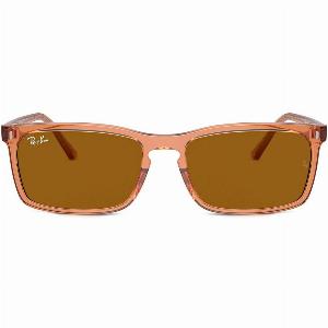 RayBan RB4435 Designer Sunglasses Transparent Brown  Brown RB4435676433