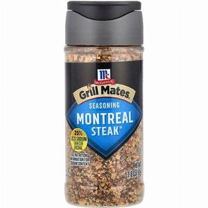 Assaisonnement pour steak de Montréal McCormick 25  moins de sodium 90 g 10