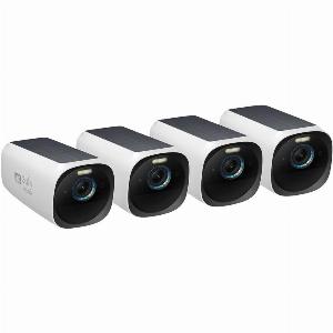 Caméras eufyCam S330 eufyCam 3 additionnelles pack de 4 Blanc