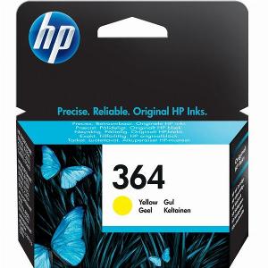 HP 364 CB320EE  Jaune  Cartouche dencre