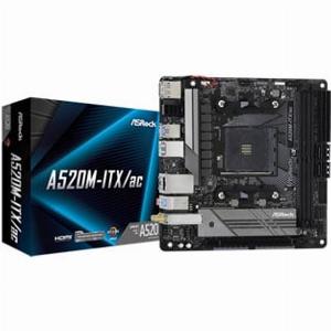 Asrock amd a520m am4 itxac miniatx motherboard