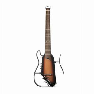 Donner HUSH I PRO Reisegitarre Sunburst  Gitarre  JW Pedal