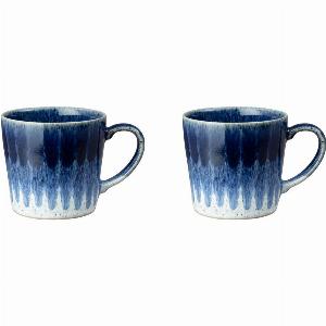 Studio Blue Accent 2 Piece Mug Set By Denby