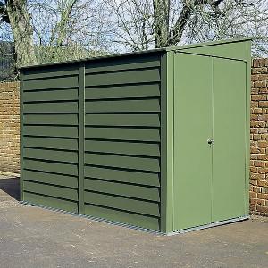 9 x 5 Trimetals MCG950 Premium Motorcycle Metal Garage Security Storage 265m x 160m