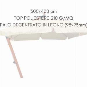 Ombrellone Decentrato in Legno per Giardino ora a 399 16