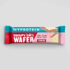 Sparen Sie 38 Crispy Coated Waffeln  12x40g  Erdbeergeschmack