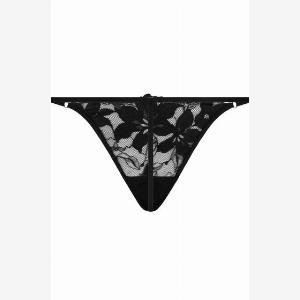 Profitez dune réduction de 12  sur le string Ingrid en noir de Hunkemöller