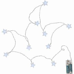 SternLichterkette Linn 163 cm L transparent