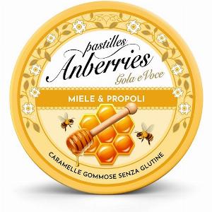 Sconto 13 su caramelle gommose Anberries miele e propoli 50 g