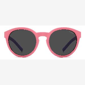 Occhiali da sole Polaroid Kid PLD 8019S 35JM9 rosa grigio ora 31
