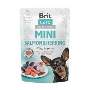 Brit Care Mini Salmone e Aringa in Salsa per Cani ora a 165