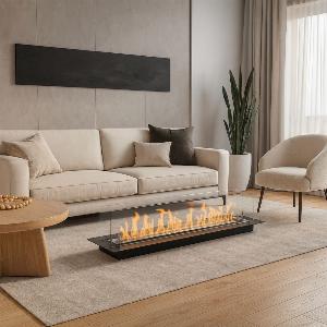 Sconto del 21 su bruciatore a bioetanolo da incasso per riscaldare fino a 40 m²