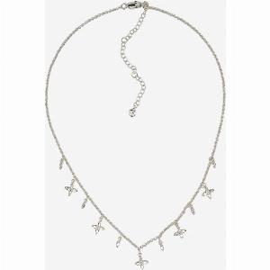 Kinmokusei Silver Floral Necklace