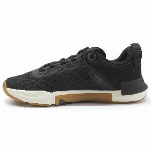 Under Armour TriBase Reign 5 Synthetic Textile Womens Low Top Sneakers  UK 65  US 9 Women  EU 405  Black White  SizeUS 9 Women