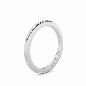 Sage 18K White Gold Timeless Gold Band