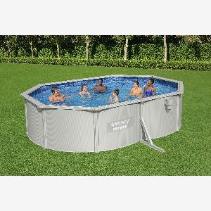 Bestway Sconto del 15% su Set piscina Hydrium grigio chiaro 500x366 cm