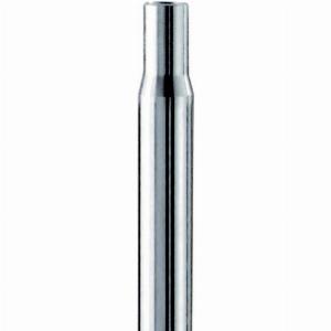 Cannotto Sella Bici Alluminio 25x300mm Argento Leggero Resistente