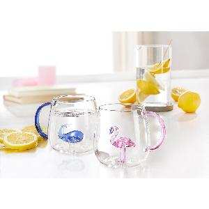3D GlasTasse 350 ml reduzierte Preis 499  statt 859  jetzt 42  Rabatt