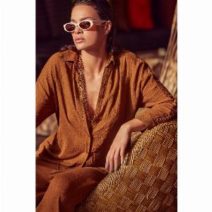 Camicia Dixie Marrone Taglia S ora 82  con sconto del 20