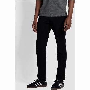 Elm Slim Fit Cord Trousers In Black