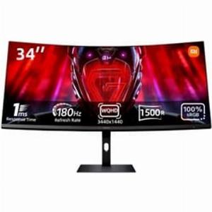 Écran incurvé Xiaomi G34WQI 34 UWQHD 180Hz prix réduit à 27990