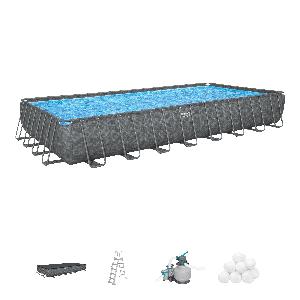 Set piscina APX 365 da 956x488x132 cm