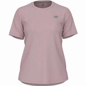 Réduction de 45 sur le tshirt New Balance Paars pour femmes taille L