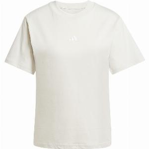 Adidas Essentials Small Logo Tshirt Femmes Gris  S