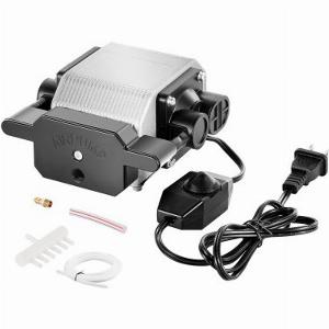 VEVOR Air Assist Adjustable 30 Lmin Airflow Air Assist Pump Kit for Laser Cutter and Engraver Clear Smoke and Dust Reduce Surface Temperature Shield Laser Lens for Laser Engraving Wood Metal
