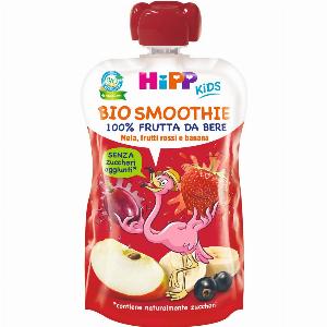HiPP Smoothie Frutta Da Bere Mela Frutti Rossi Banana 120ml