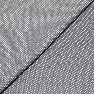 Popeline 100 coton  Étoiles noires sur gris avant 2219  maintenant 472