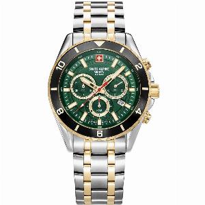 Swiss Alpine Military 70349148 Herrenuhr Sierra Chronograph 43mm 10ATM