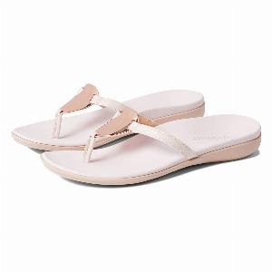 Vionic Raysa Patent Leather Womens Toe Post Sandals  Peony  SizeUS 85 Women