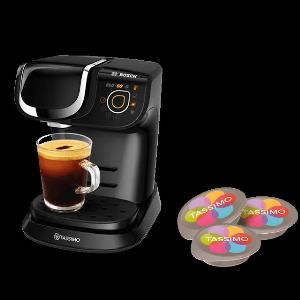 Kaffeemaschine My Way in Schwarz mit 2 kostenlosen Packungen