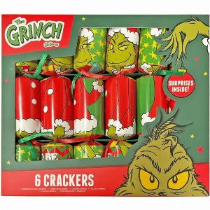 Enjoy 29 Discount on The Grinch Christmas Crackers  Set of 6