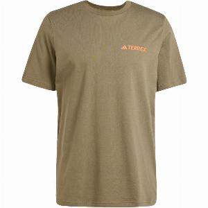 Adidas Terrex Graphic TShirt Olive Strata