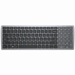 Dell kb740 tastiera compatta senza fili multidevice bluetooth qwerty italiano colore grigio nero