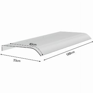 33cm Deep Transparent PET Rain Shelter Now 1599 Was 2099 Save 24