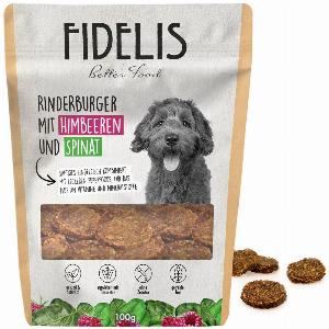 Beef Burgers with Raspberries and Spinach 100g