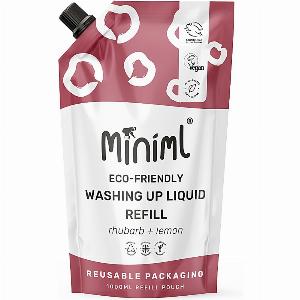 Miniml Spülmittel Rhabarber Zitrone 1L Nachfüllpackung