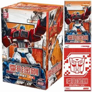 Display 18 boosters transformers collector card leader edition  kayou