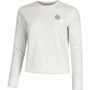 Bidi Badu Mirella Basic Crew Sweatshirt Women cream size XL