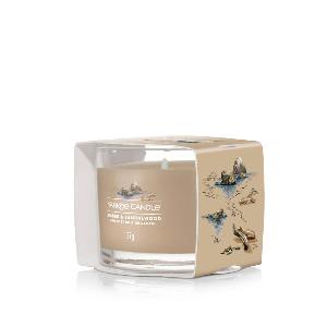 Amber and Sandalwood candela votiva profumata Yankee Candle