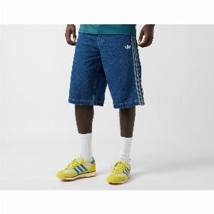 adidas Originals Firebird Denim Shorts Blu