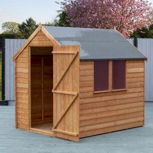 Shire Value Overlap Apex Shed 7x5 with Window