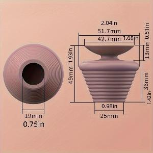 1 pz Tappo di Scarico Universale in Silicone per Vasca da BagnoLavandino Tappo per Lavandino Lavanderia Tappo Deodorante per Fognatura Accessori per BagnoBagno Purple 1pc
